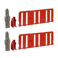 Safety shutters + locking blocks - for MTZ2/NW - 3P spare part
