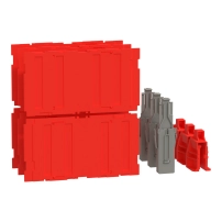Safety shutters + locking blocks - for MTZ3/NW - 3P spare part