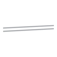 SCHNEIDER ELECTRIC PrismaSeT G Rail, for 2 modular device, L1600