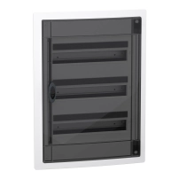Табло за ВМ 3*18м. пр. вр., PrismaSeT XS Flush 3R18M Smoked D 2TB