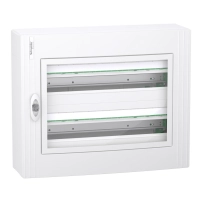 Табло ОМ 3Р 24мод.,прозр.врата PrismaSeT XS Surf 2R24M Transp Door 2TB
