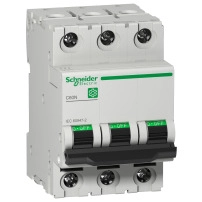 SCHNEIDER ELECTRIC MCB Multi9, C60N, 3P, 16A, D Curve, 415V, 10 kA