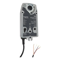 MD10-SR Damper Actuator, Modulating, 2-10 Vdc input signal, Spring Return, 24 Vac/dc, 1m Leads, 10 Nm, IP54