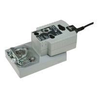 MD40-ER Damper Actuator, 2-Position or 3-Wire Floating, SuperCap Electronic Return, 240Vac/dc, 1 m Cable, 40 Nm, IP54