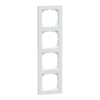 M-Pure 4-gang frame activewhite