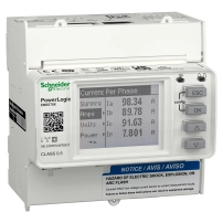 Електромер за DIN шина, PowerLogic EM3570, Ethernet, LVDC, LVCT вход