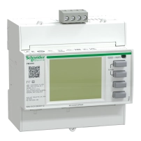 Електромер, параметри I, In, U, V, PQS, E, PF, Hz, THD, сериен порт