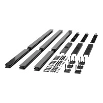 APC NetShelter Aisle Containment, Panel Connector 3ft, Set of 3, Black