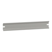 Симетрична DIN шина, H35xD7.5 mm дължина: 214 mm, за табла of 225 mm (вътр.)
