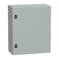 SCHNEIDER ELECTRIC Enclosure CRN plain door with mount.plate. H600xW500xD250 IP66 IK10 RAL7035