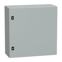 SCHNEIDER ELECTRIC Enclosure PanelSeT CRN Plain door with mount.plate. H600xW600xD250 IP66 IK10