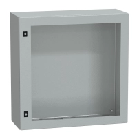 Табло Spacial CRN с прозрачна врата без монтажна плоча, H800xW800xD300 IP66 IK08 RAL7035