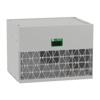 Климатик за монтаж на горен панел, Climasys CU, 2kW, 3 полюса, 380/460V, 50/60Hz, IP54