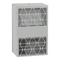 Климатик за монтаж от външната страна на таблото, Climasys CU, 600W 230V, 50/60Hz, IP55