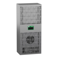 Климатик за страничен монтаж, Climasys CU, Неръждаема стомана, 1kW, 230V, 50/60Hz, IP55