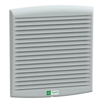 Вентилатор с решетка 165м3/н 115V IP54