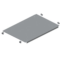 SCHNEIDER ELECTRIC Spacial SF plain cable gland plate, fixed by clips, 300x600mm