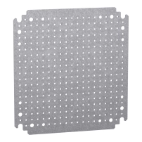 Микроперфорирана монтажна плоча H300xW300 с отвори с диаметър 3,6 mm на стъпка 12,5 mm