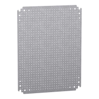 SCHNEIDER ELECTRIC Microperforated mounting plate H500xW400