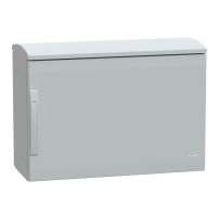 Табло за стоящ монтаж, полиестер PLAT отворен капак с козирка 500x750x320 IP44