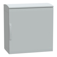 Табло за стоящ монтаж, полиестер PLAT отворен капак с козирка 750x750x420 IP44