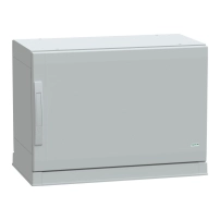 Табло за стоящ монтаж PLAZ с основа отворено дъно 500x750x420 IP54
