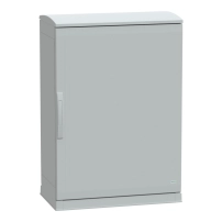 Табло за стоящ монтаж PLAZT с основа+козирка 1000x750x420 IP44