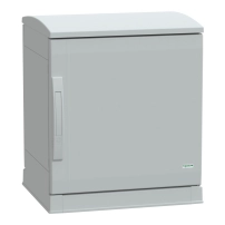 Табло за стоящ монтаж PLAZT с основа+козирка 500x500x420 IP44
