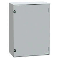 SCHNEIDER ELECTRIC Polyester monobloc enclosure PLM H747xW536xD300mm. + metal mount. plate IP66