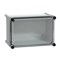 Мод. кутия с прозр. капак 7035 Transp PLS box18x27x18