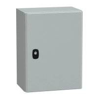 SCHNEIDER ELECTRIC Wall mounted steel enclosure PanelSeT S3D, without MP, 400x300x200mm, IP66