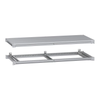 Горна и долна рамка, PanelSeT SFN, за ел. табло W1200 D500мм, включен горен панел