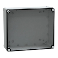 Индустриална кутия TBS 341x291x128 с прозрачен капак