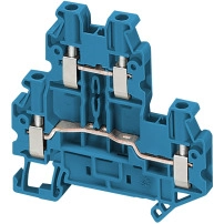 Винтови клеми Linergy - 2,5mm? 24A 1x1 с винт - син