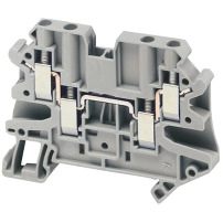 Винтови клеми Linergy - 4mm? 32A 2x2 с винт - сив
