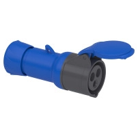 Контакт подвижен  16A 2P+E 250V  IP44/81404/ PKF16M423