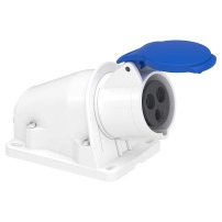 Контакт за стена WALL SOCKET PK PRATIKA SCREW 16A IP44   82204 PKF16W423