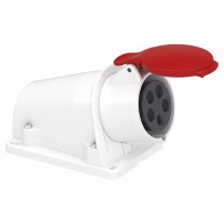 Контакт за стена 16A IP44 3Р+N+Е PKF16W435