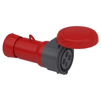 Контакт подвижен  3P+E 380V Wander socket PK PratiKa screws 32A IP67
