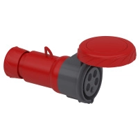 Контакт подвижен  3P+N+E 380V 32A IP67 PKF32M735