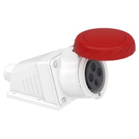 Индустриален присъединител за монтаж на стена Mureva PK, ъглов, 32A, 3P+E, 400V, IP67