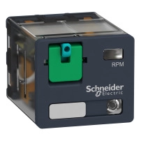 Power relay 15A 3CO lock LED 24V DC