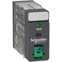 SCHNEIDER ELECTRIC Реле 2C/O LTB - 24VDC, 5A, с LED инд.
