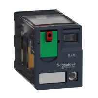 Мини реле 2 CO WITH LED 230 V AC RXM2AB2P7