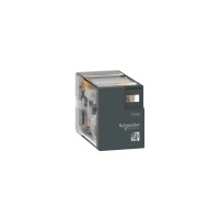 Миниатюрно реле с основа, Harmony, 5A, 2CO, без LED, 12V DC