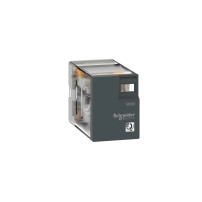 Миниатюрно реле с основа, Harmony електромеханични релета, 3A, 4CO, без LED, 12V DC