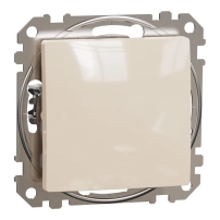 Девиаторен ключ2-way switch 10AX, крем