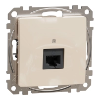 Изход за данни CAT 5E UTP, RJ45, крем