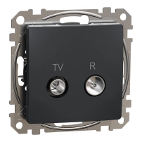 TV/R междинен изход 10db, Sedna, антрацит