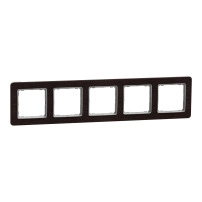 Frame 5 gang Wood Wenge impression